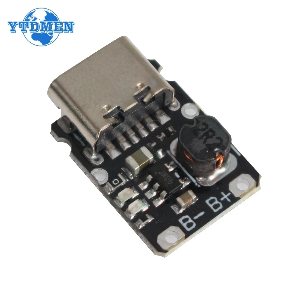 1PCS TP4057 Typ-C 3,7 V Lithium-Batterie Lade Board Modul 1A 4,2 V 4,35 V 5V Typ C USB Port mit Schutz Bord Image