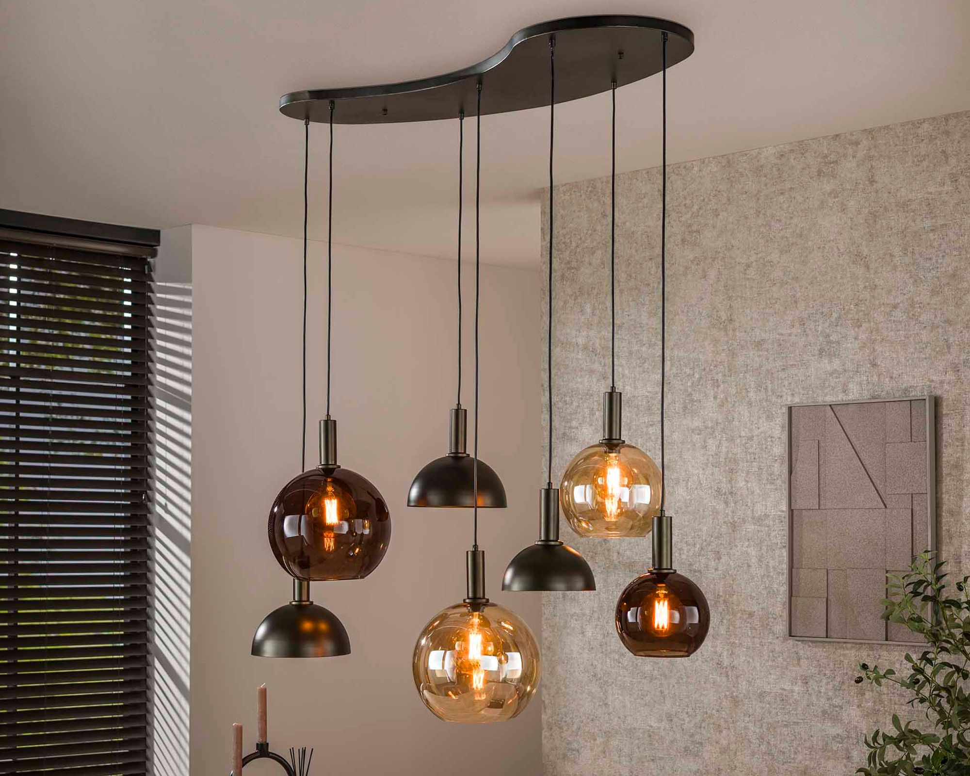 designline »Cluster« Pendelleuchte Image