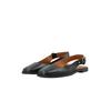 Ballerina CA'SHOTT "Ca'Shott Ballet flats CASDIANA", Damen, Gr. 39, Normalschaft, schwarz, Schuhe