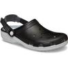 Clog CROCS "Classic Turbo", Herren, Gr. 45, schwarz, Croslite, casual, Schuhe, Badeschuh, Sandale mit Lüftungsöffnungen
