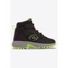 Winterboots LOTTO, Damen, Gr. 35, schwarz (schwarz, fr.grün), Synthetik, Textil, sportlich, Schuhe, Winterschuhe, Winterstiefel, Snowboots