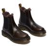 Chelseaboots DR. MARTENS "2976 Leonore", Damen, Gr. 41, schwarz, Leder, unifarben, casual, Schuhe, Winterboots, Stiefelette in schmaler Form