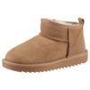 Winterboots ARA "ALASKA", Damen, Gr. 36, braun (cognac), Veloursleder, Lammfell, unifarben, sportlich, Schuhe, Schlupfboots, Snowboots, Winterboots in Bequemweite H = sehr weit