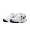 Laufschuh NIKE "W RUN DEFY", Gr. 43, weiß, schwarz, smoke grau, sportlich, Schuhe