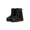 Snowboots TOMMY JEANS "TJW CHUNKY SNOW BOOT NYLON", Damen, Gr. 39, schwarz, Textil, unifarben, modisch, Schuhe, Plateau, Winterboots, Schneeschuh mit Schnellverschluss