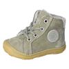 Lauflernschuh PEPINO BY RICOSTA "Georgie WMS: Normal", Kinder, Gr. 23, braun (eukalyptus), Leder, casual, Schuhe, Winterschuh mit Weiten-Meßsystem, Größenschablone zum Download