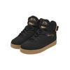 Trainingsschuh EWING "Ewing Rebound by EWING 33 HI Strap", Gr. 42, schwarz (schwarz nubuck), Leder, Schuhe