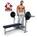 Deltech Fitness DF1700 Flat Olympic Weight Bench
