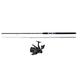 SHAKESPEARE 8FT BETA QUIVER/FEEDER ROD & OAKWOOD R30 REEL + LINE COMBO