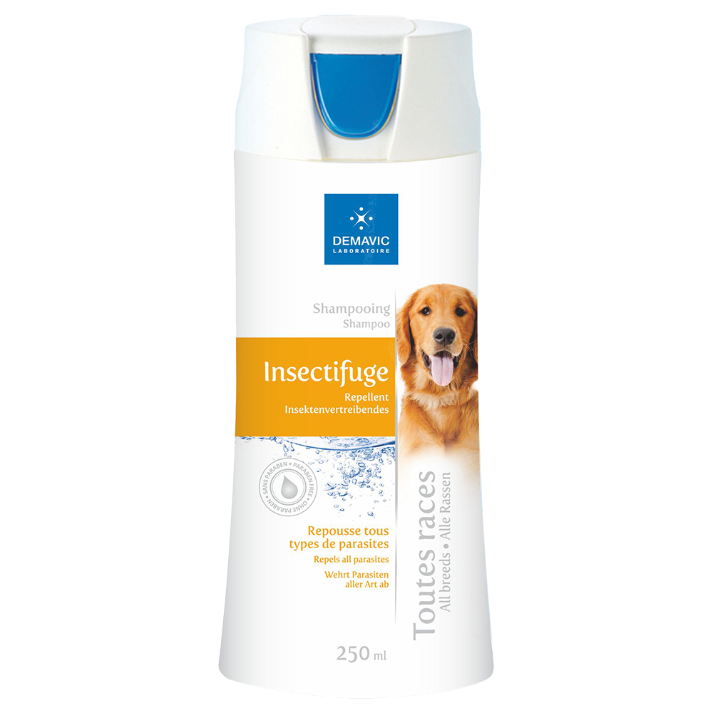 250ml Demavic Flea & Insect Repellent Dog Shampoo