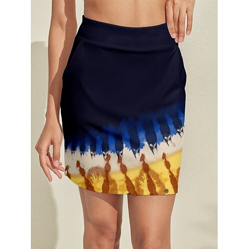 Damen Tennisröcke Golf-Röcke Dunkelmarine Rock Damen-Golfkleidung, Kleidung, Outfits, Kleidung Image