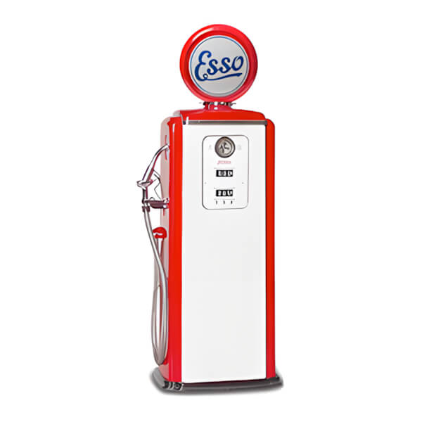 Roadside Relics Esso Tokheim 39 Style Gas Pump Replica