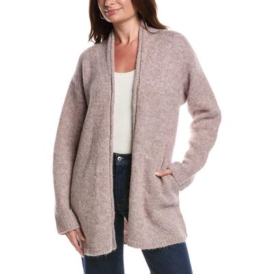 Nation LTD Alyiah Open Front Cocoon Alpaca-Blend Cardigan
