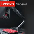 Lenovo Display Stand Braccio per monitor universale di fascia alta Supporto a sgancio rapido Braccio di supporto regolabile da tavolo Supporto per computer portante rotante Supporto per computer da
