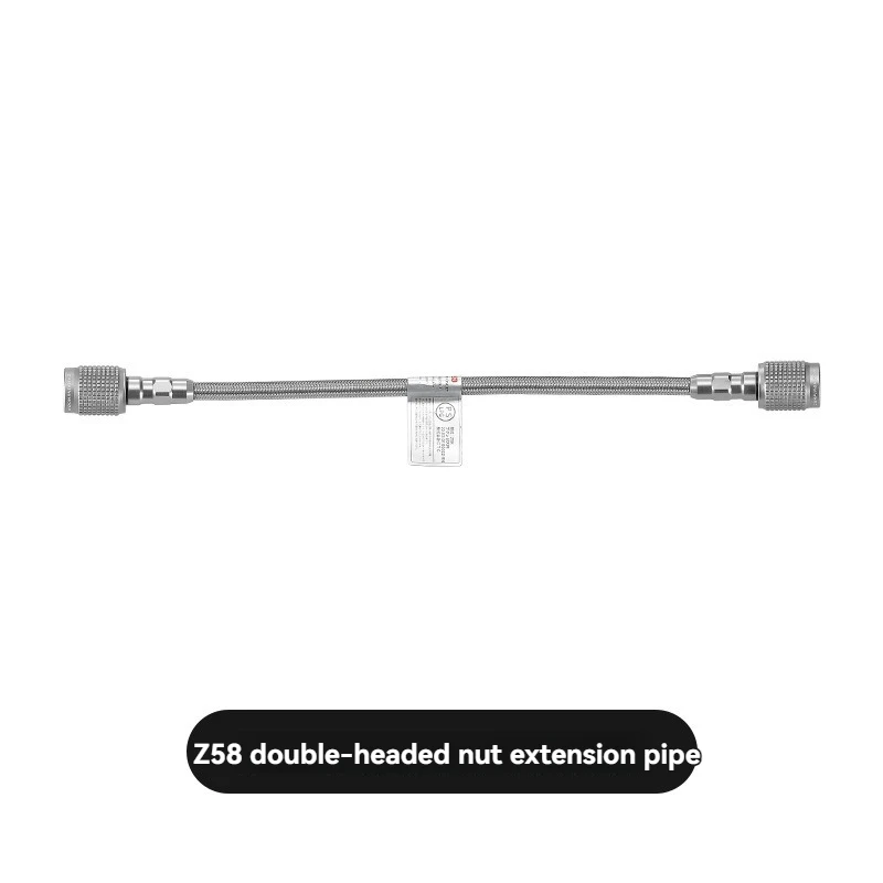 Outdoor Camping Gasherd Adapter Verlängern Rohr Grill Gasherd Schlauch Brenner Universal Verlängerung Anschluss Linie Zubehör Z54 + Z58 Image