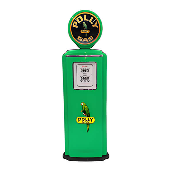 Roadside Relics Polly Gas Tokheim 39 Gas Pump Replica Wall Relief