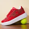 Herbst Winter Rot Pailletten Schuhe Männer Frauen Low Cut Casual Skateboard Turnschuhe Für Mann Komfortable Plattform Designer Schuhe Männer