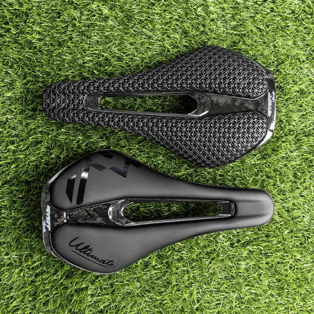 RYET 3D Gedruckt Ultraleicht Carbon Fahrrad Sattel Fahrrad Sattel 135/143mm Fahrrad Sattel Für MTB Kies Rennrad sitz Fahrrad Teil