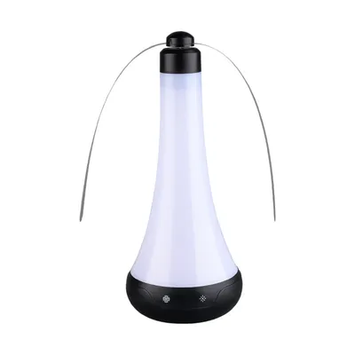Fly Bug Repeller für den Außenbereich, LED-Licht, Küche, Esszimmer, Fliegenventilator, Desktop-Tischplatte für Esszimmerpartys im Freien, Restaurants, betriebene Lebensmittel