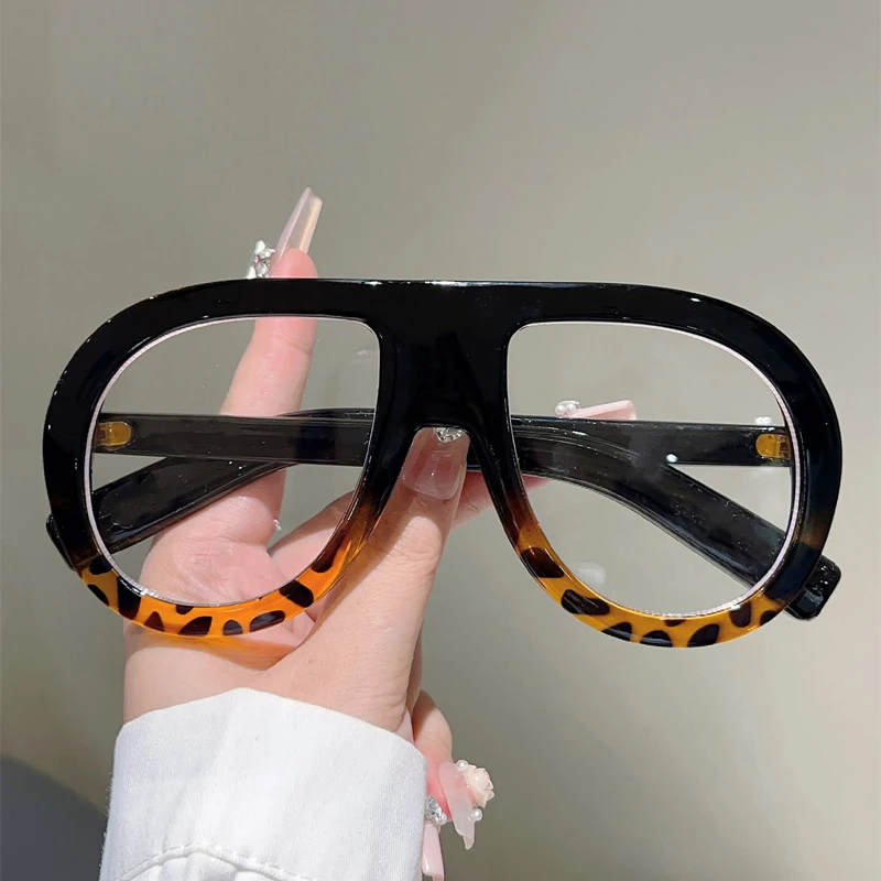 KAMMPT Pilotenbrille für Herren, modisch, schlicht, Vintage-Dekor, Brillen, Damen, 2025, trendiges Markendesign, blaues Licht blockierende optische Rahmen Image