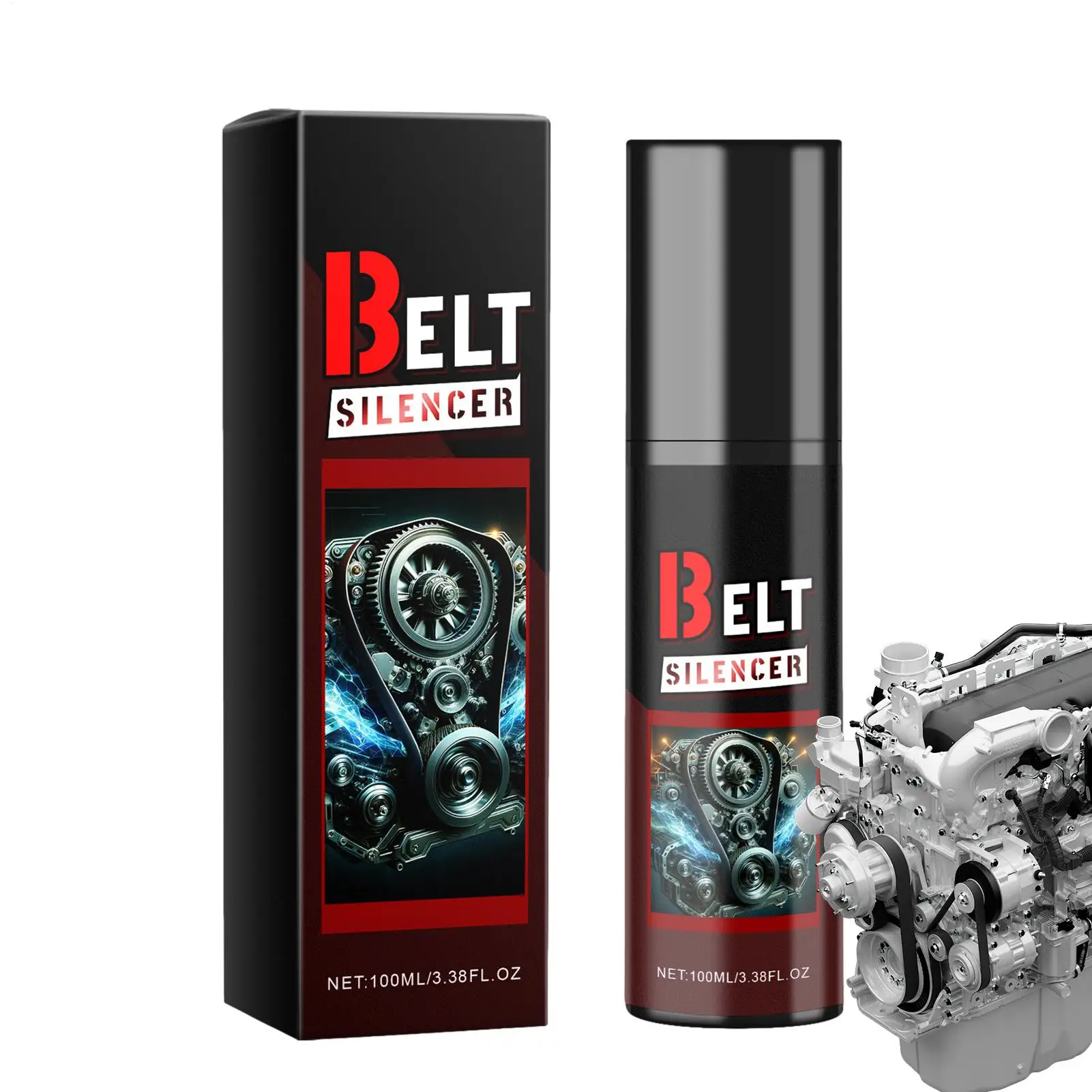 100 ml Gürtelverbandspray Automotive verlängert die Gürtellebensdauer Spray-On Dressing Spray-On Dressing Lärmschmierungsschutz Image