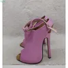 Rosa Flache Matte Leder Pumpen Dünne High Heel Peep Toe Mode Sexy Kühlen 2025, Sommer Große Größe Frau Schuhe Zapatillas Mujer