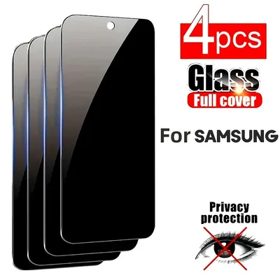 4 stücke Privatsphäre Gehärtetes Glas Screen Protector Für Samsung Galaxy A56 A36 A26 A16 A06 A53 A33 A23 A13 A54 a34 A24 A14 A04 5G 4G S