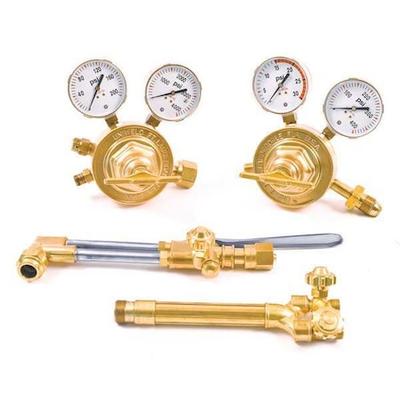 UNIWELD KV780A Gas Welding Outfit, Fabricator(R) Series, Acetylene, 9/16 in