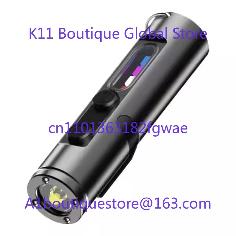 Mini-Taschenlampe, Edc, klein, tragbar, starkes Licht, Aufladen, Wartung im Freien, Arbeit, Suchscheinwerfer Image