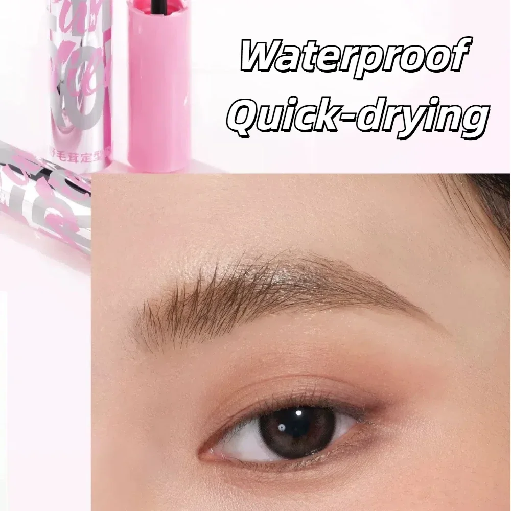 NEIYOU Augenbrauen-Tönung, schweißfest, langlebig, lichtecht, wilde Augenbrauen, hellbraunes Styling-Gel, Augenbrauen-Färbecreme, Make-up Image