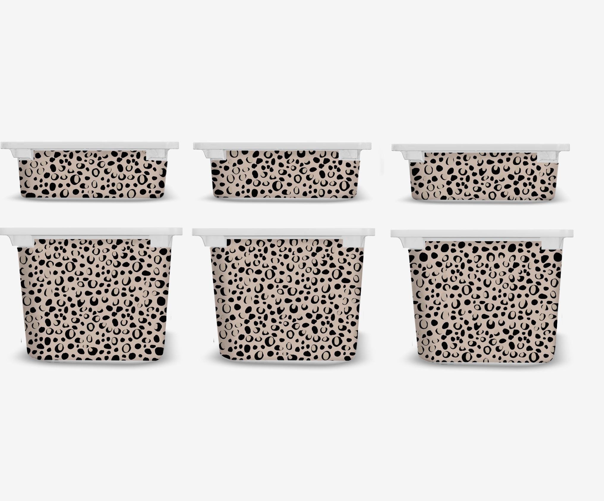 TROFAST decalcomania stampa animale IKEA TROFAST safari ikea Trofast adesivo Trofast macchie di leopardo di adesivi Ikea trofast hack Punti adesivi di