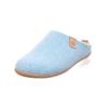 Hausschuh ROHDE "Rohde Hausschuhe Filz", Damen, Gr. 39, blau (türkis), Filz, casual, Schuhe