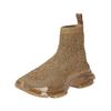Sneaker STEVE MADDEN "STEVE MADDEN Sneaker Textil", Damen, Gr. 41, braun (bronze), Textil, casual, Schuhe