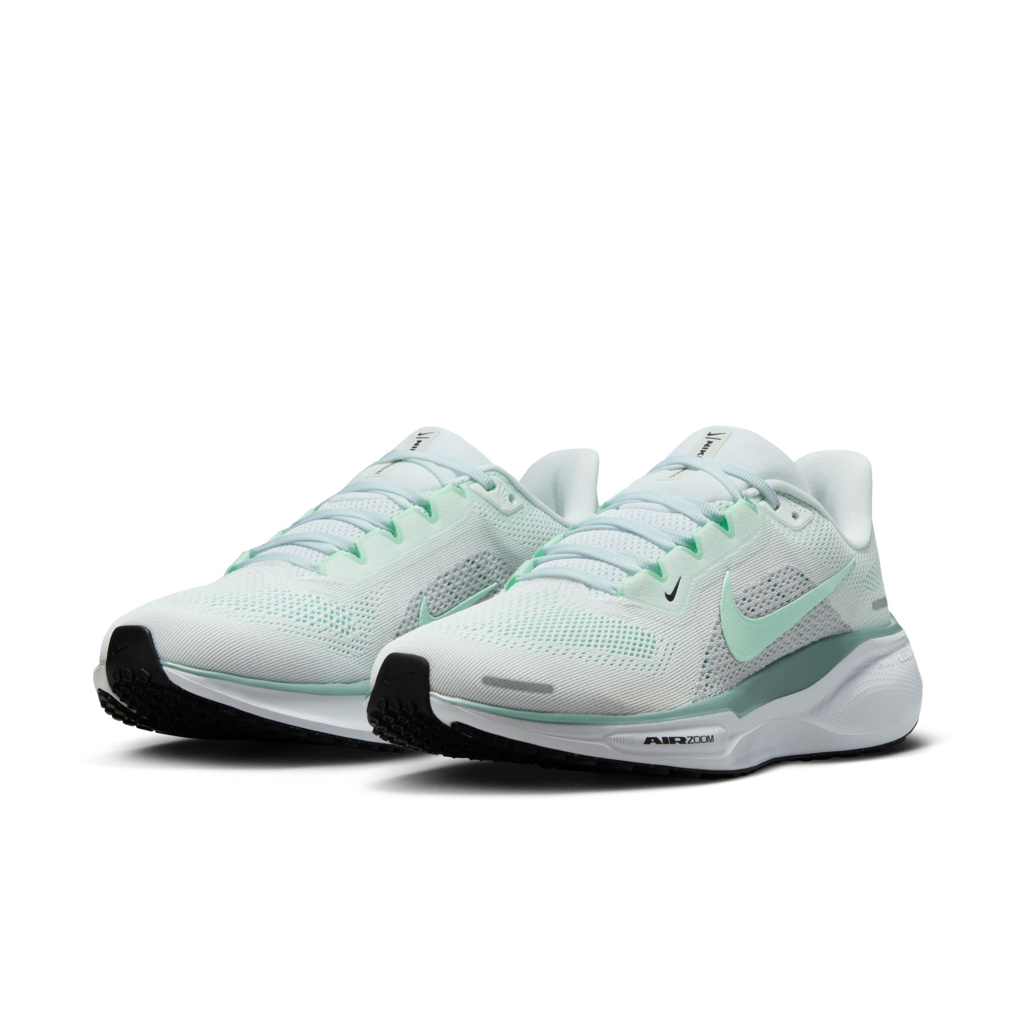 Laufschuh NIKE "Nike Pegasus 41", Damen, Gr. 39, weiß, mint foam, pure platinum, cannon, Synthetik, Textil, Schuhe Laufschuh