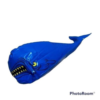 Disney Toys | Vintage Burger King Pinocchio Whale Blow Up Pool Toy Inflatable Blue | Color: Blue | Size: Osb
