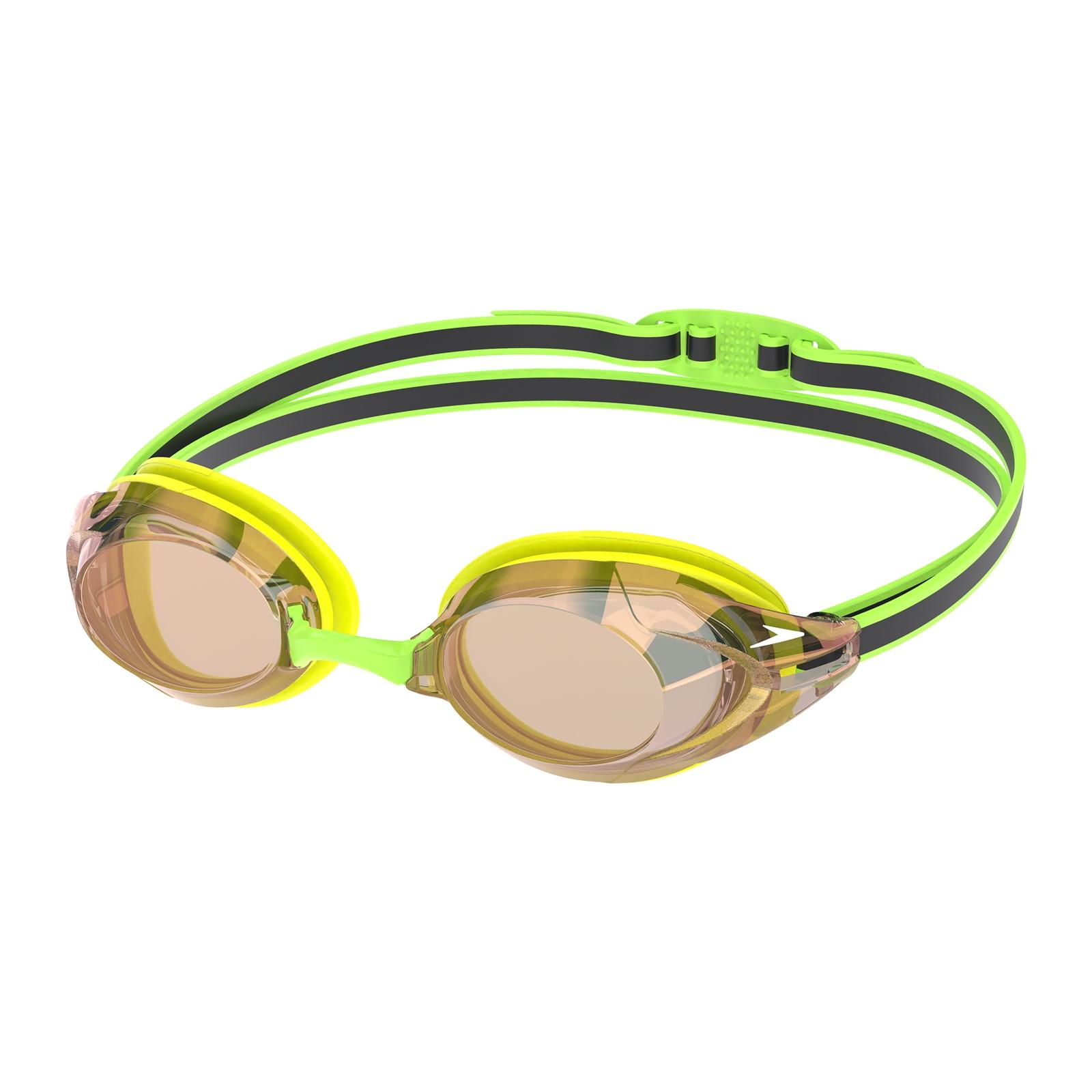 Speedo - "Vanquisher 3.0" Schwimmbrille Verspiegelt für Herren/Damen Unisex (Gelb) Image