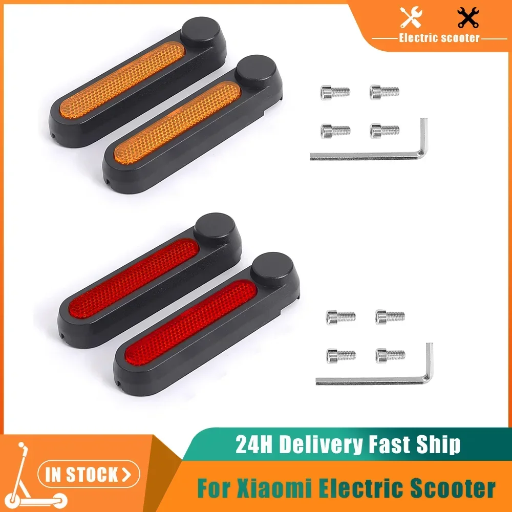 Hinterrad Reflektierende Abdeckung Dekorative Abdeckungen Für Ninebot F2 F2 Plus F2 Pro Elektrische Roller Schutz Reflektor Shell Teile Image