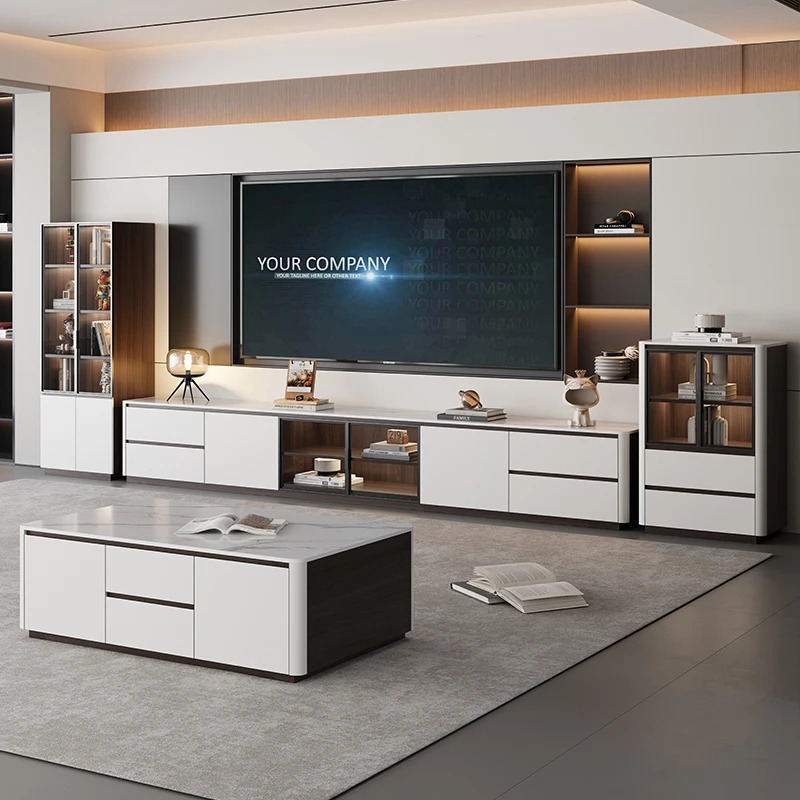 Display Luxus TV Ständer Universal Minimalist Ästhetische Luxus Moderne Mini Boden TV Ständer Retro Monitor Muebles Home Möbel Image