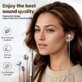 auricolari di alta qualità specifici per il canto con interfaccia di tipo C per scheda audio in-ear con effetto sonoro di feedback auricolare regolabile per auricolari in streaming live