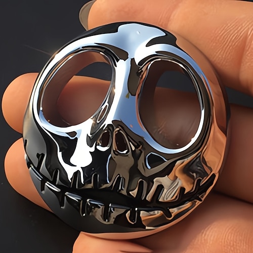 2 pezzi The Nightmare Before Christmas Jack Skellington emblema per auto in lega di zinco zucca in metallo decalcomania per auto distintivo decorativo per tutti i modelli di auto decalcomanie e