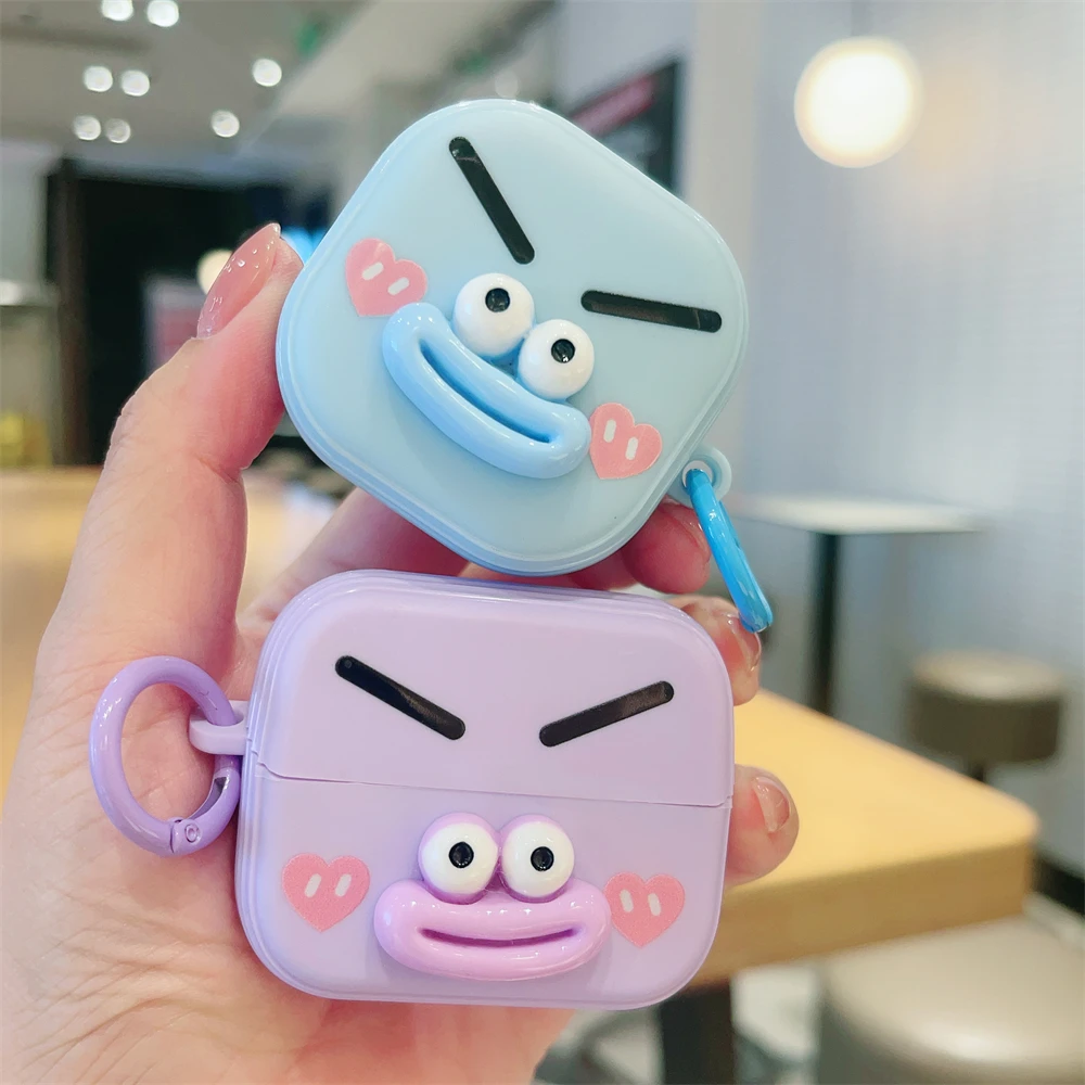 Niedliche 3D-Wurstmund-Silikon-Kopfhörerhülle für Samsung Galaxy Buds 3 2 Pro Buds Live FE Core 2025, solide Candy-Kopfhörerabdeckung Image