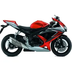 Candy Red Silver Injection Fairings ABS Plastic Fit for Suzuki GSXR 600 750 06 07 GSXR600 GSXR750 2006 2007 K6 Fairing Motorcycl