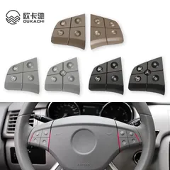 Car Multi-function Steering Wheel Switch Button Kit Control Key For Mercedes Benz W164 W245 W251 ML GL B R Class