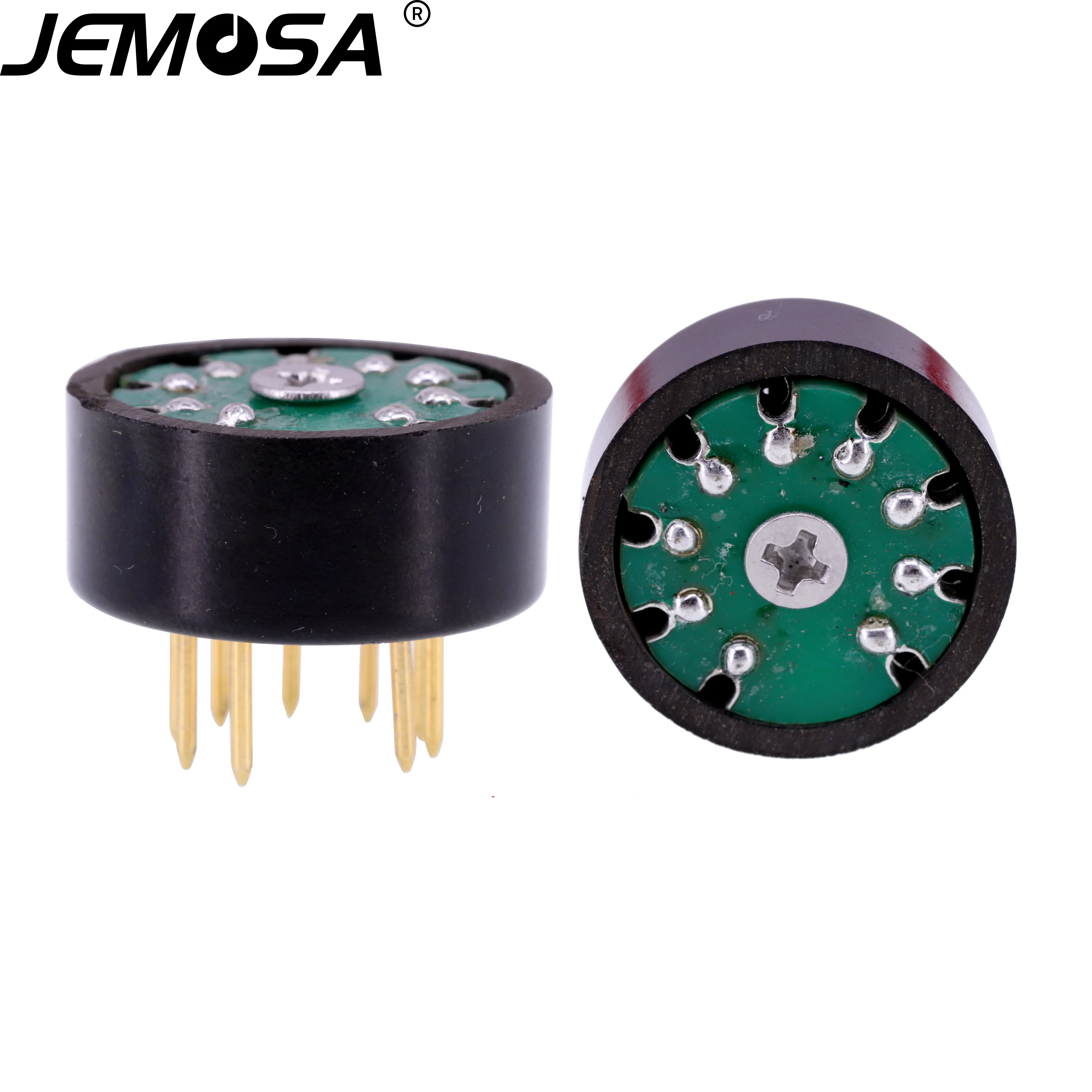 1PC 12AX7 12AY7 12AT7 CV4035 9PIN TO 9PIN Tube DIY Audio Vacuum Tube Adapter Socket Converter Soft foot valve conversion