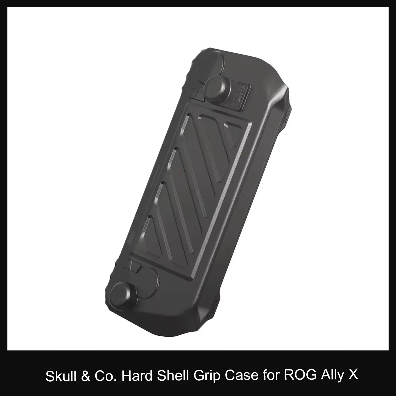 Skull & Co. Hartschalen-Frontabdeckung, tragbare Schutzhülle für ROG Ally X StandGrip GripCase, Spielzubehör Image