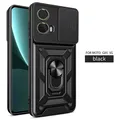 Per Motorola Moto G85 5G Custodia Slide Camera Proteggi Custodie per telefoni Per Motorola Moto g85 5g Anello magnetico Stand Armatura Cover posteriore