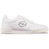 Sneaker LOTTO, Gr. 46, schwarz-weiß (weiß, schwarz), Synthetik, clean, sportlich, Schuhe, - ideal zu allen sportiven Styles
