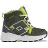 Winterboots LOTTO, Gr. 25, grün (olive, lime), Synthetik, mehrfarbig, sportlich, Schuhe, - mit pratkischem Reißverschluss auf der Innenseite