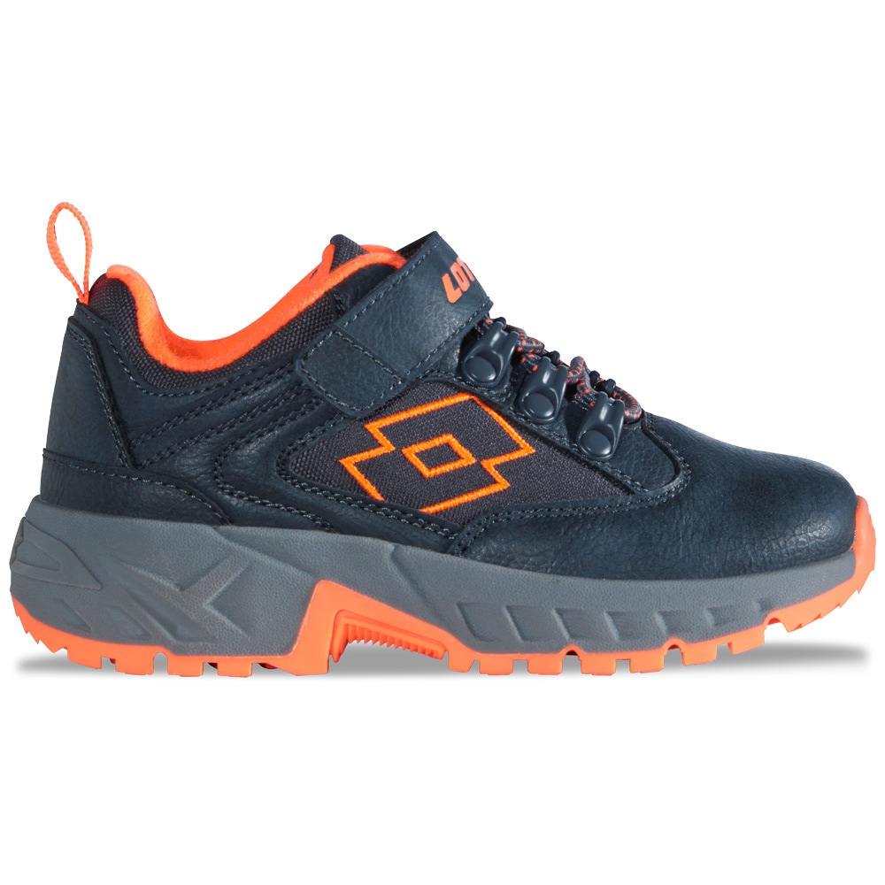 Sneaker LOTTO, Kinder, Gr. 28, orange (navy, fr.orange), Synthetik, Textil, mehrfarbig, Schuhe, - in kinderfußgerechter Passform Image