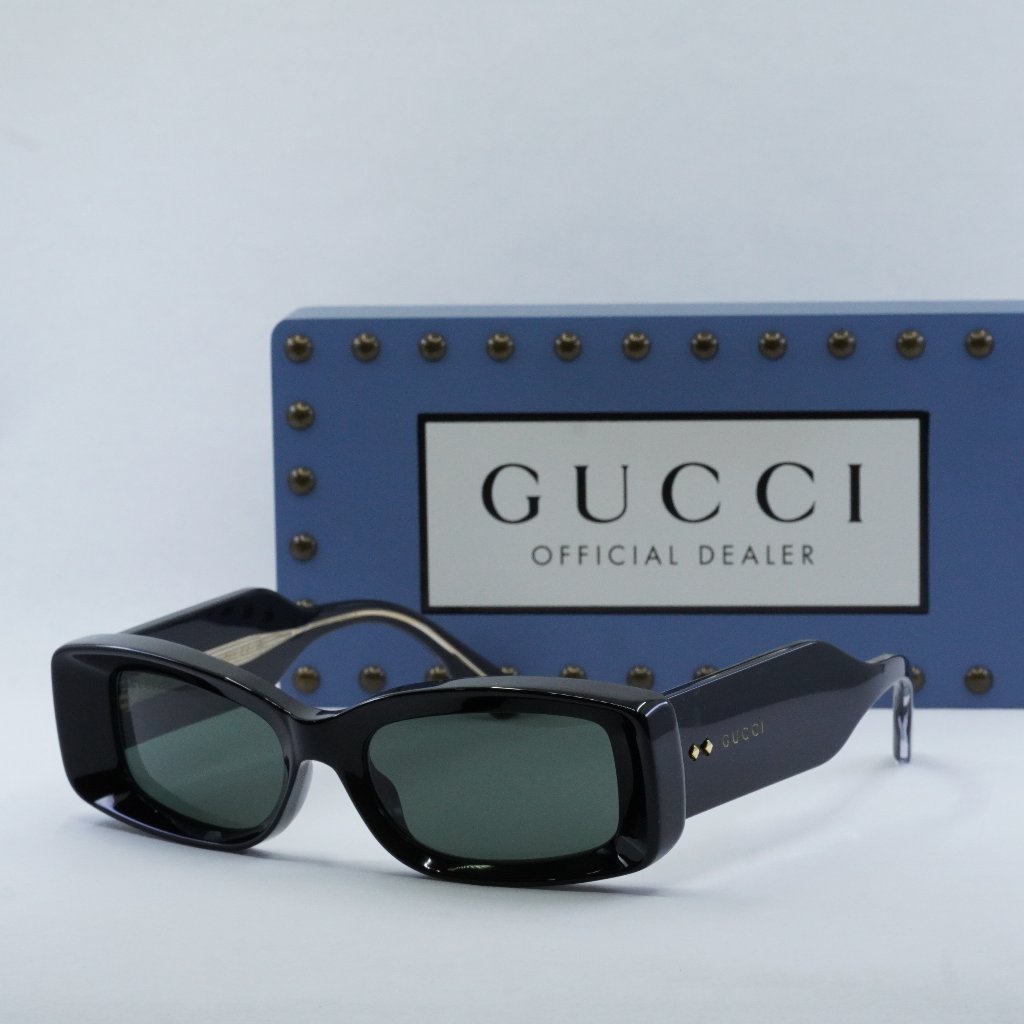 Gucci Accessories | Final Price! Gucci Gg1528s 001 Sunglasses | Color: Black/Gray | Size: 53 - 18 - 145